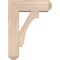 Ekena Millwork Imperial Craftsman Smooth Bracket w/ Offset Brace, Douglas Fir, 7 1/2"W x 22"D x 30"H BKT0806X22X30IMP04SDF - alternate 2